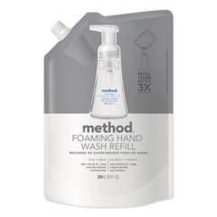 Method Foaming Hand Wash Refill, Fragrance-Free, 28 oz (01978EA)
