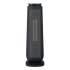 Alera Ceramic Heater Tower with Remote Control, 7.17" x 7.17" x 22.95", Black (HECT24)