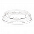 Prima Strawless Plastic Lids, Fits 12 oz to 26 oz Cold Cups, Clear, 1,000/Carton (626NSL)