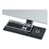 Fellowes Designer Suites Compact Keyboard Tray, 19w x 9.5d, Black (8017801)
