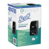 Scott Essential Manual Skin Care Dispenser, For Small Business, 1,000 mL, 5.43 x 4.85 x 8.36, Black (49147)