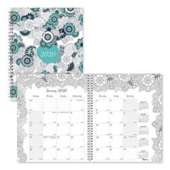 Blueline DOODLEPLAN MONTHLY PLANNER, 8 7/8 X 7 1/8, COLORING PAGES, 2020 (C292001)