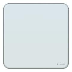 U Brands Cubicle Glass Dry Erase Board, 12 x 12, White (3690U0001)