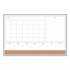 U Brands 4N1 Magnetic Dry Erase Combo Board, 36 x 24, White/Natural (3891U0001)