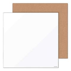 U Brands Tile Board Value Pack, 14 x 14, White/Natural, 2/Set (3888U0001)