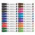 U Brands Chisel Tip Low-Odor Dry-Erase Markers with Erasers, Broad Chisel Tip, Assorted Colors, 24/Pack (2929U0012)