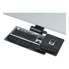 Fellowes Professional Premier Series Adjustable Keyboard Tray, 19w x 10.63d, Black (8036001)