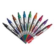 BIC Intensity Advanced Dry Erase Marker, Tank-Style, Broad Chisel Tip, Assorted Colors, 24/Pack (GELITP241AST)