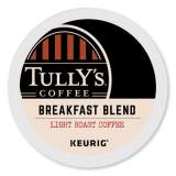 Tully's Coffee Breakfast Blend Coffee K-Cups, 96/Carton (192719CT)