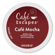 Cafe Escapes Mocha K-Cups, 24/Box, 96/Carton (6803CT)