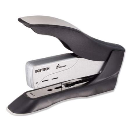 AbilityOne 7520015984238 SKILCRAFT PaperPro Heavy-Duty Spring-Powered Stapler, 100-Sheet Capacity, Black/Silver