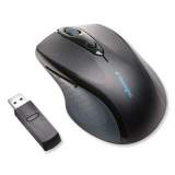 Kensington Pro Fit Full-Size Wireless Mouse, 2.4 GHz Frequency/30 ft Wireless Range, Right Hand Use, Black (72370)