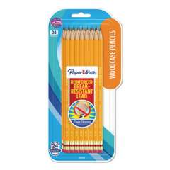 Paper Mate EverStrong #2 Pencils, HB (#2), Black Lead, Yellow Barrel, 24/Pack (2065460)