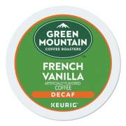 Green Mountain Coffee French Vanilla Decaf Coffee K-Cups, 24/Box (7732)