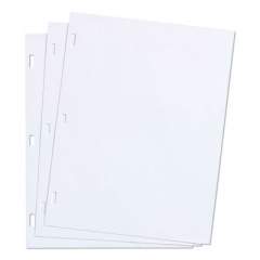 Wilson Jones Ledger Sheets for Corporation and Minute Book, 11 x 8.5, White, Loose Sheet, 100/Box (90310)