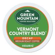 Green Mountain Coffee Vermont Country Blend Decaf Coffee K-Cups, 96/Carton (7602CT)