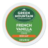 Green Mountain Coffee French Vanilla Decaf Coffee K-Cups, 96/Carton (7732CT)