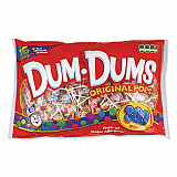 Dum-Dum-Pops, Assorted Flavors, Individually Wrapped, 300/Pack (60)