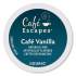 Cafe Escapes Cafe Vanilla K-Cups, 24/Box (6812)