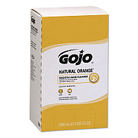 NATURAL ORANGE Smooth Hand Cleaner, Refill for GOJO PRO TDX Push-Style Dispenser, Citrus Scent, 2,000 mL, 4/Carton (7250)