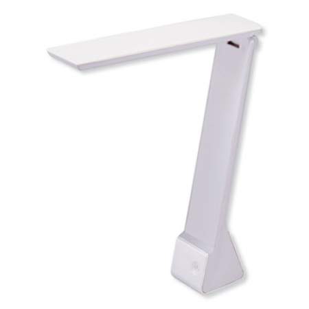 Bostitch Konnect Rechargeable Folding LED Desk Lamp, 2.52" x 2.13" x 11.02", Gray/White (KTVLED1810WH)