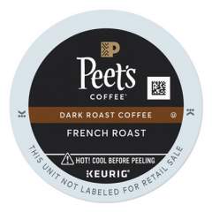 Peet's Coffee & Tea French Roast Coffee K-Cups, 88/Carton (6545CT)