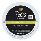 Peet's Coffee & Tea House Blend Decaf  K-Cups, 22/Box (6544)