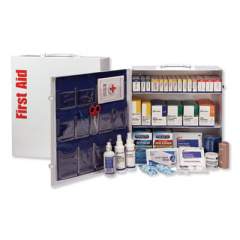 First Aid Only ANSI 2015 Class A+ Type I and II Industrial First Aid Kit 100 People, 676 Pieces, Metal Case (90575)