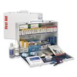 First Aid Only ANSI 2015 Class B+ Type I and II Industrial First Aid Kit for 75 People, 446 Pieces, Metal Case (90573)