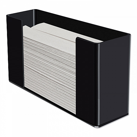 Multifold Paper Towel Dispenser, 11.5 x 4.2 x 6.75, Black (AH190B)