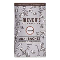 Mrs. Meyer's Clean Day Scent Sachets, Lavender, 0.05 lbs Sachet, 18/Carton (308115)