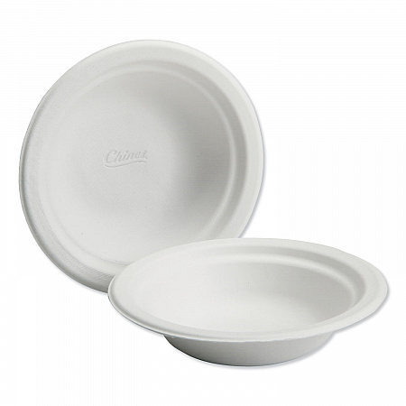 7350013322111, SKILCRAFT Disposable Paper Bowls, 12 oz, Natural, 1,000/Box (3322111)