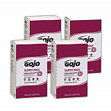SUPRO MAX Heavy Duty Hand Cleaner, Refill for GOJO PRO TDX 2000 Dispenser, Cherry Fragrance, 2,000 mL, 4/Carton (728204)