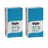 SUPRO MAX Heavy Duty Hand Cleaner, Refill for GOJO PRO TDX Dispenser, Floral Scent, 5,000 mL, 2/Carton (7572)
