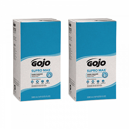 SUPRO MAX Heavy Duty Hand Cleaner, Refill for GOJO PRO TDX Dispenser, Floral Scent, 5,000 mL, 2/Carton (7572)