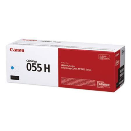 Canon 3019C001 (055H) HIGH-YIELD TONER, 5,900 PAGE-YIELD, CYAN
