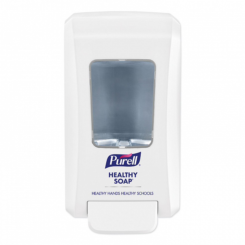 FMX-20 Soap Push-Style Dispenser, 2,000 mL, 4.68 x 6.5 x 11.66, For K-12 Schools, White, 6/Carton (524006CT)