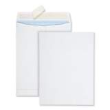 Quality Park Redi-Strip Security Tinted Envelope, #10 1/2, Square Flap, Redi-Strip Closure, 9 x 12, White, 100/Box (44926)