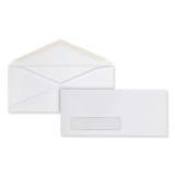 Quality Park Business Envelope, #10, Monarch Flap, Gummed Closure, 4.13 x 9.5, White, 500/Box (90011)