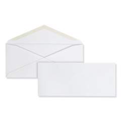 Quality Park Business Envelope, #10, Monarch Flap, Gummed Closure, 4.13 x 9.5, White, 500/Box (90010)