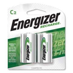 Energizer NiMH Rechargeable C Batteries, 1.2 V, 2/Pack (NH35BP2)