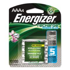 Energizer NiMH Rechargeable AAA Batteries, 1.2 V, 4/Pack (NH12BP4)