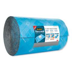 Scotch Flex and Seal Shipping Roll, 15" x 200 ft, Blue/Gray (FS15200)