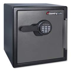 Sentry Safe Fire-Safe with Digital Keypad Access, 1.23 cu ft, 16.38w x 19.38d x 17.88h, Gunmetal (SFW123ES)