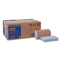Windshield Towel, 2-Ply, 9.13 x 10.25, Blue, 140/Pack, 16 Packs/Carton (192122)