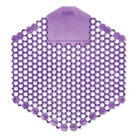 Fresh Products The Wave Urinal Deodorizer, Urinal Screens, Fabulous Scent, 58 g, Purple, 10/Box, 6 Boxes/Carton (3WDS60LAV)