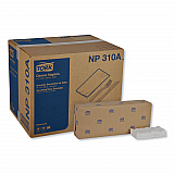 Advanced Dinner Napkins, 2-Ply, 15 x 16.25, 1/8 Fold, White, 375/Packs, 8 Packs/Carton (NP310A)