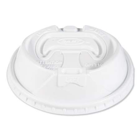 Dart Optima Reclosable Lids for Paper Hot Cups, Fits 10 oz to 24 oz Cups, White, 1,000/Carton (OPT316)