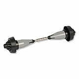 Coreless High Capacity Spindle Kit, Plastic, 3.66" Roll Size, Type C, Gray, 2/Kit (473040)