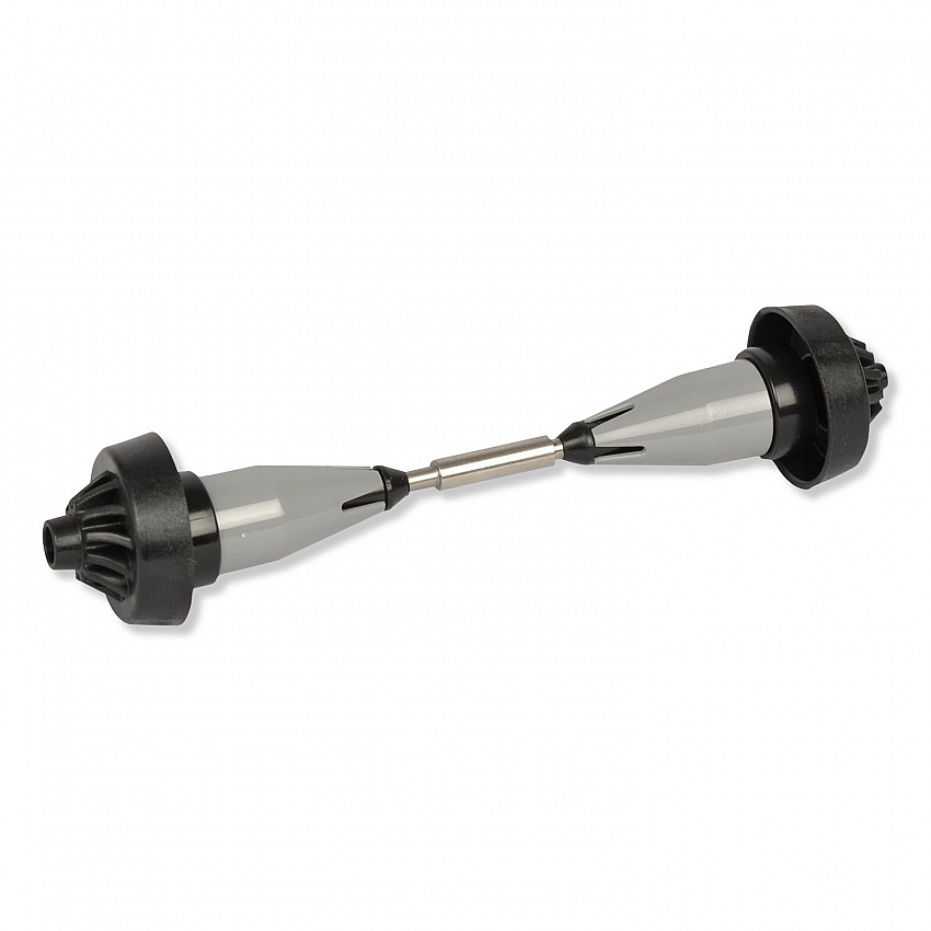 Coreless High Capacity Spindle Kit, Plastic, 3.66" Roll Size, Type C, Gray, 2/Kit (473040)